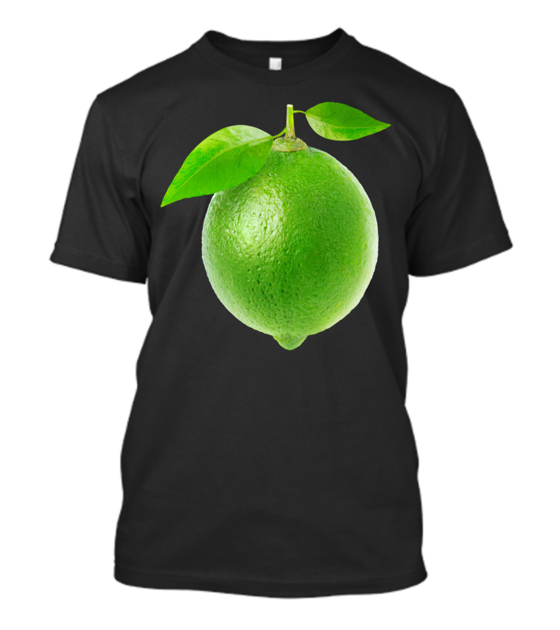 Fresh Lime With Green Leaves T-Shirt