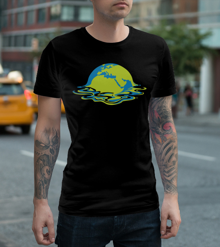 Hot Mess Melting Earth T-Shirt