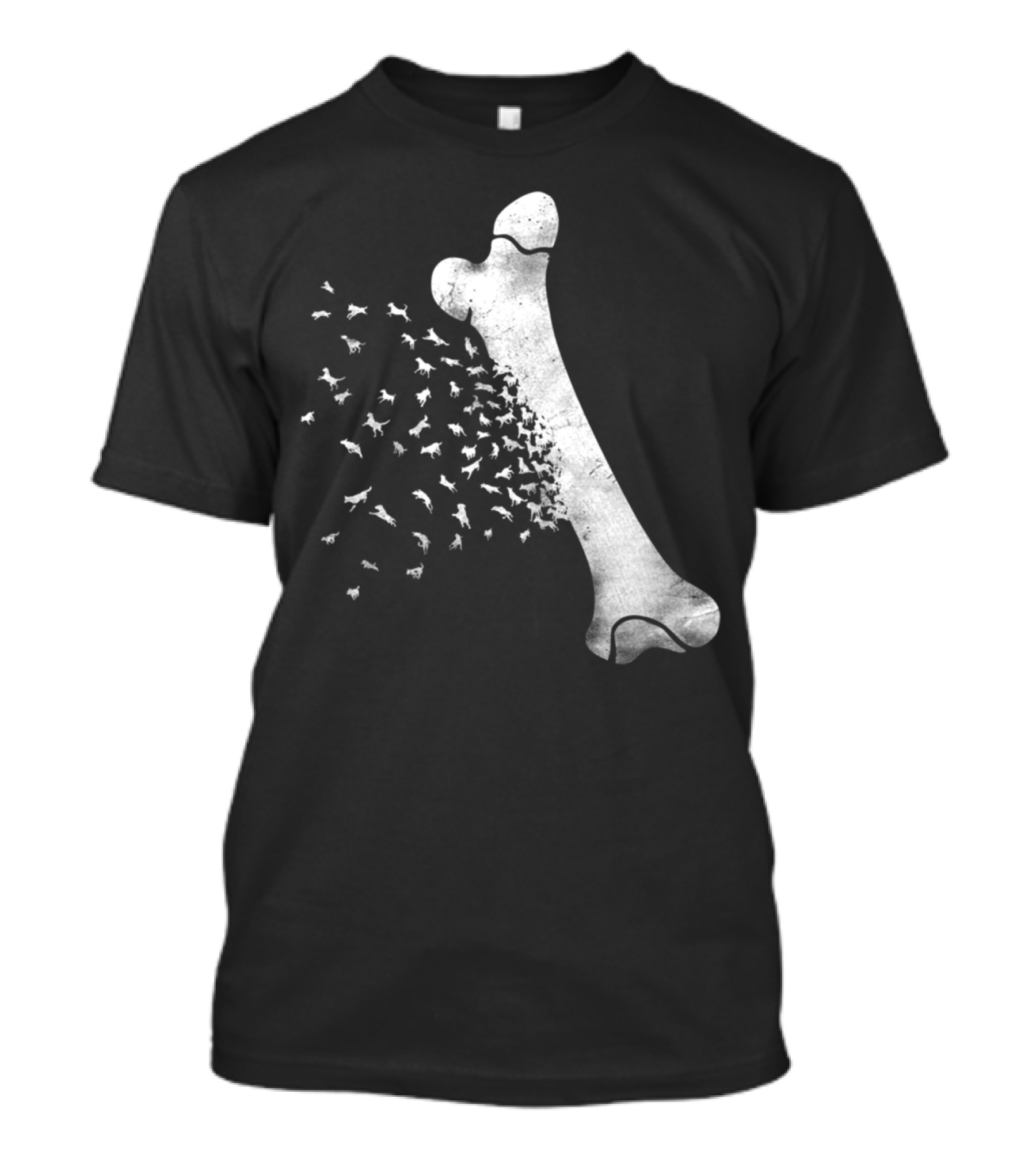 Dogs Of A Bone Transformation With Running Dog T-Shirt