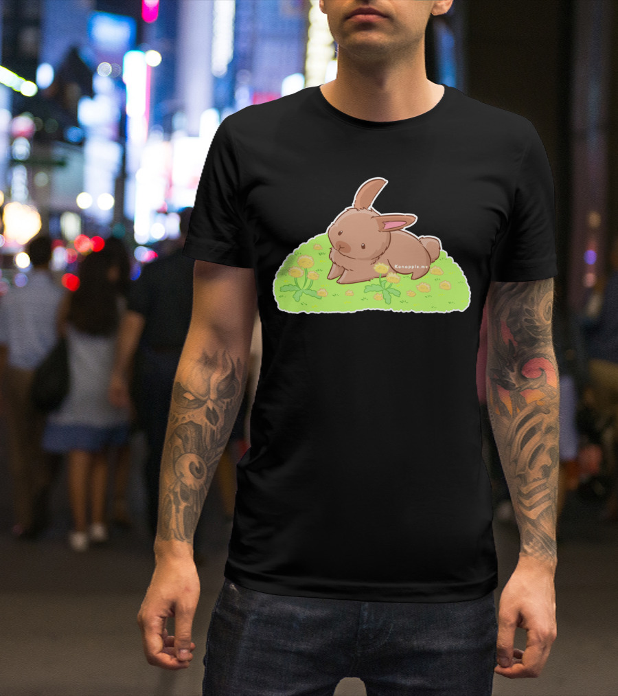 Dandelion Bunny Konapple Me Cute Rabbit T-Shirt