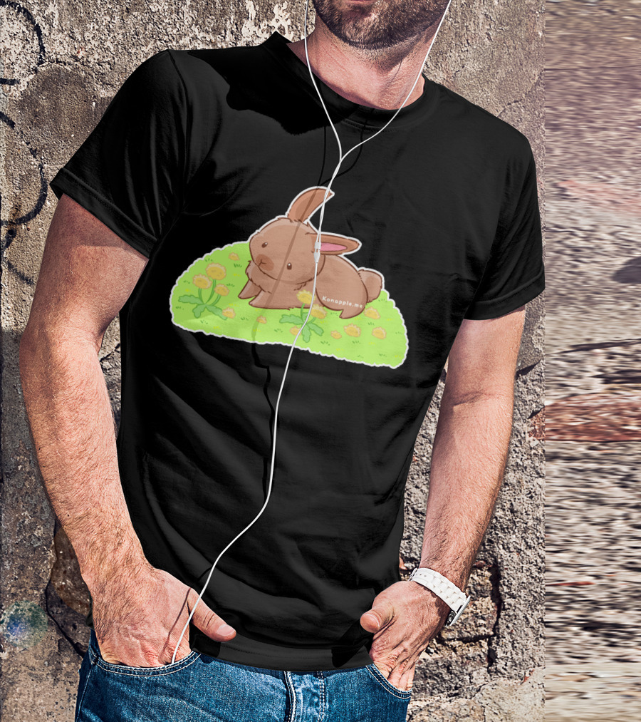 Dandelion Bunny Konapple Me Cute Rabbit T-Shirt