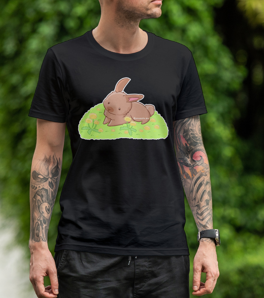 Dandelion Bunny Konapple Me Cute Rabbit T-Shirt