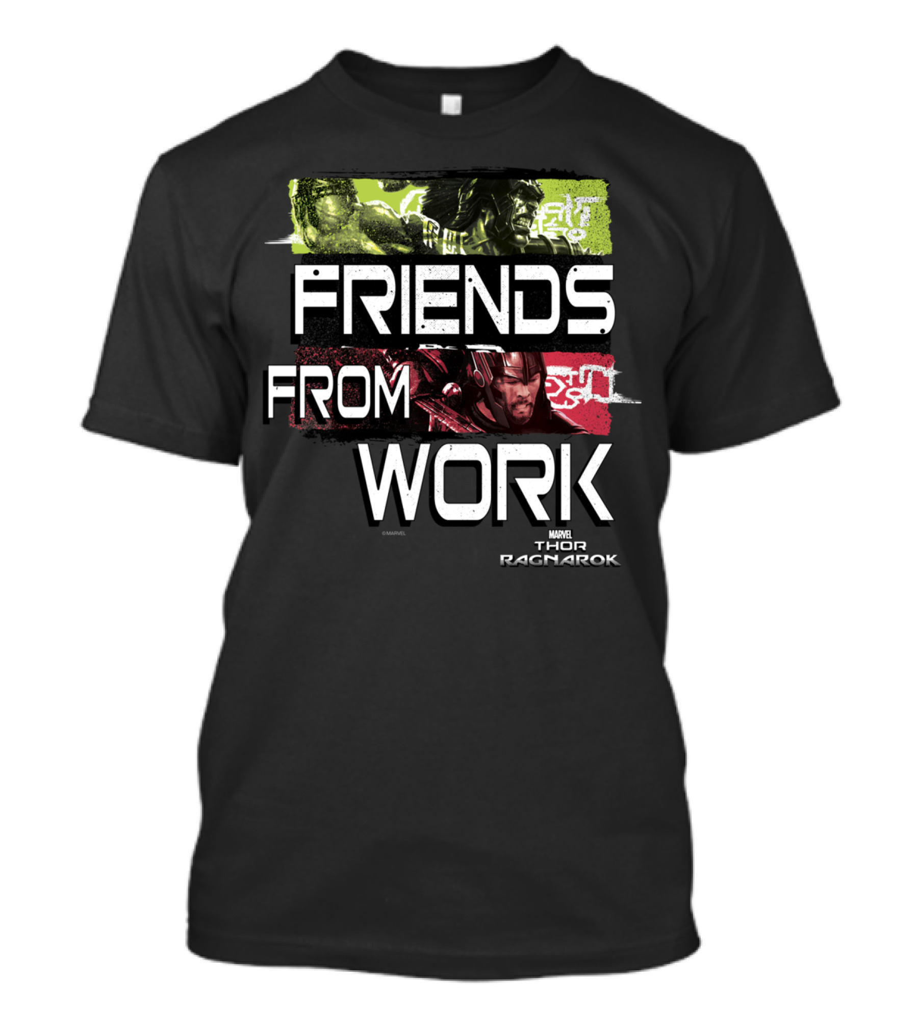 Marvel Thor Ragnarok Friends From Work T-Shirt