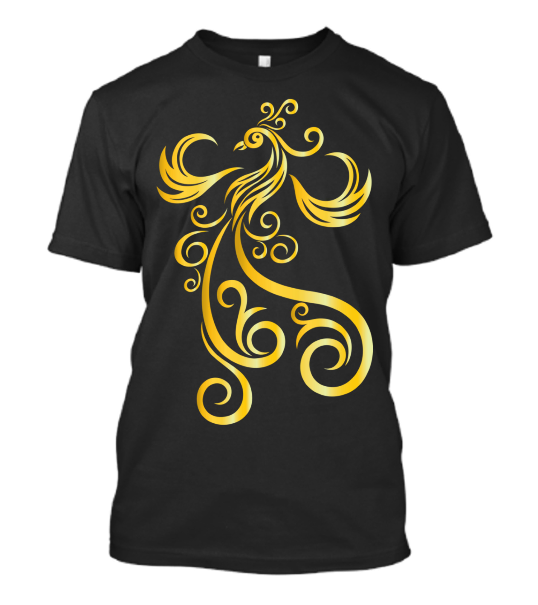 Beauty Bird Golden Swirl T-Shirt