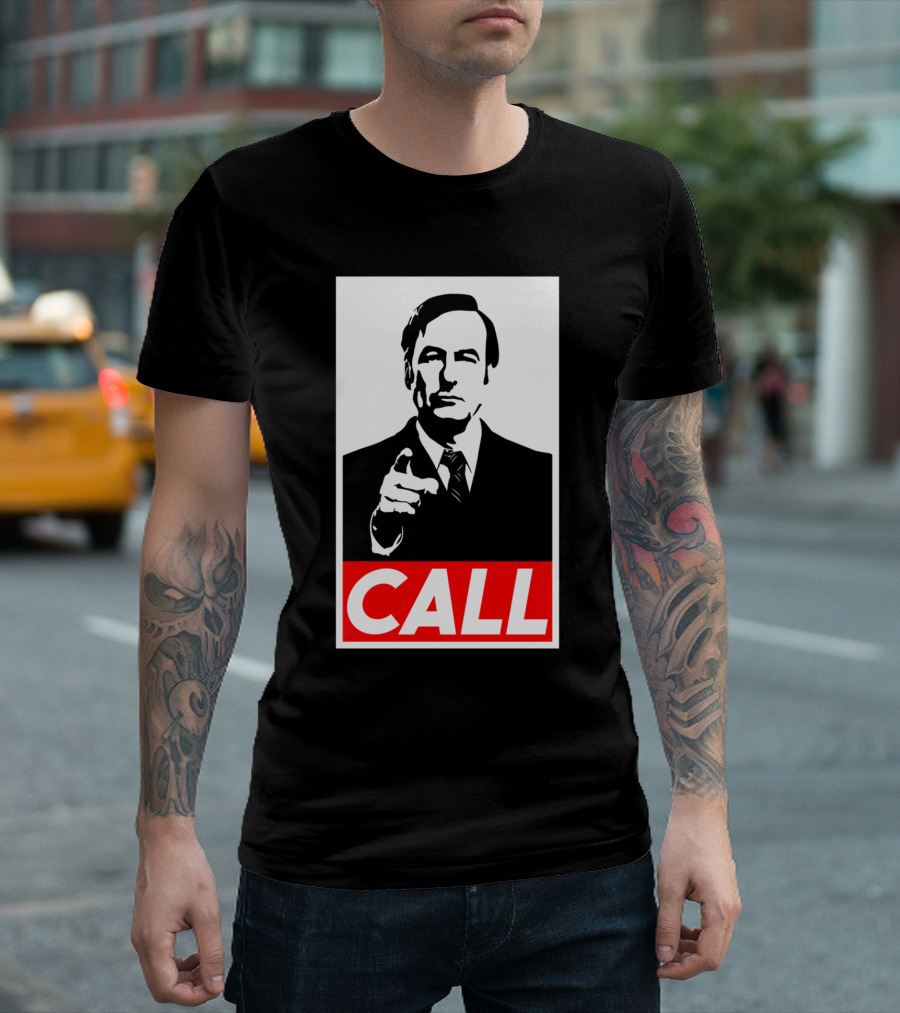 CALL Saul Goodman Breaking Bad Better Call Saul Iconic Lawyer T-Shirt