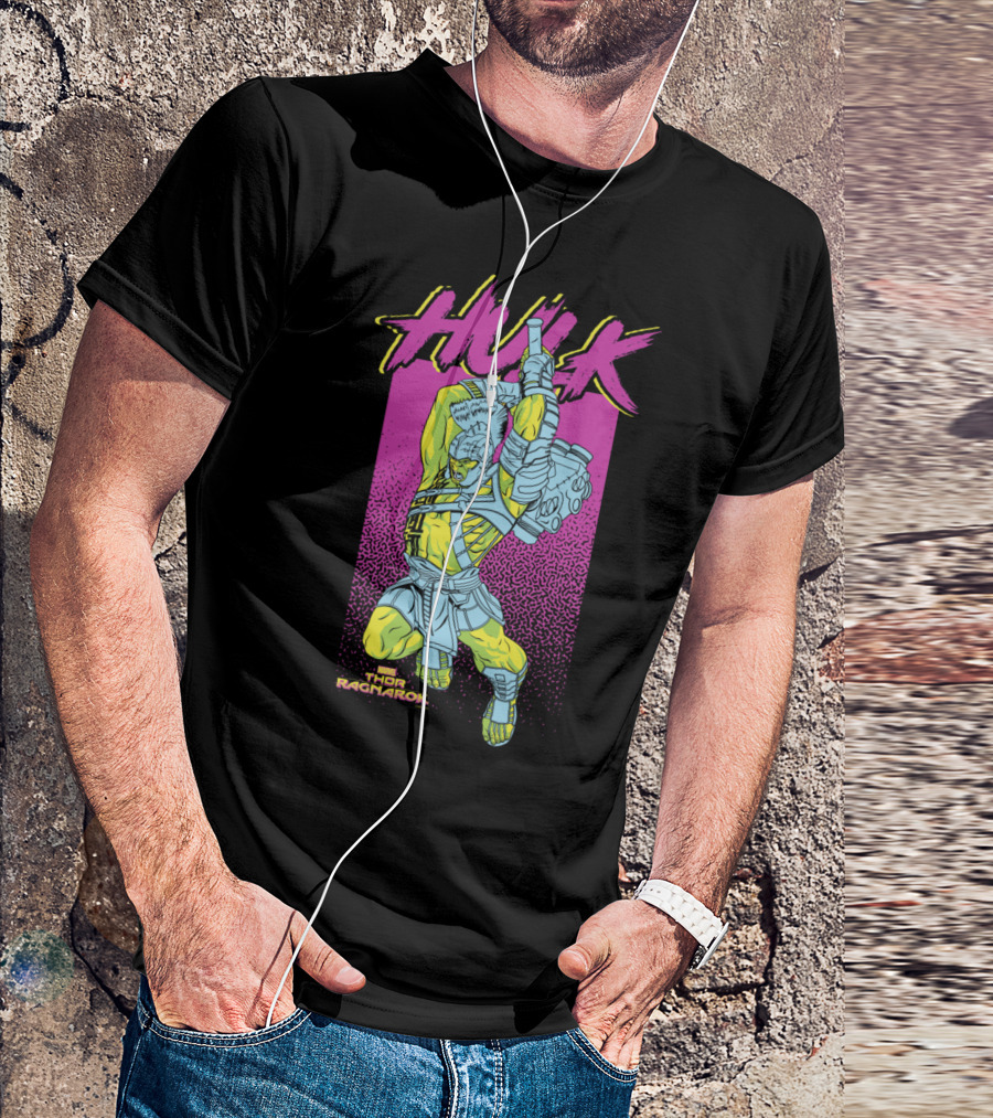 Hulk Thor Ragnarok Hammer Smash T-Shirt