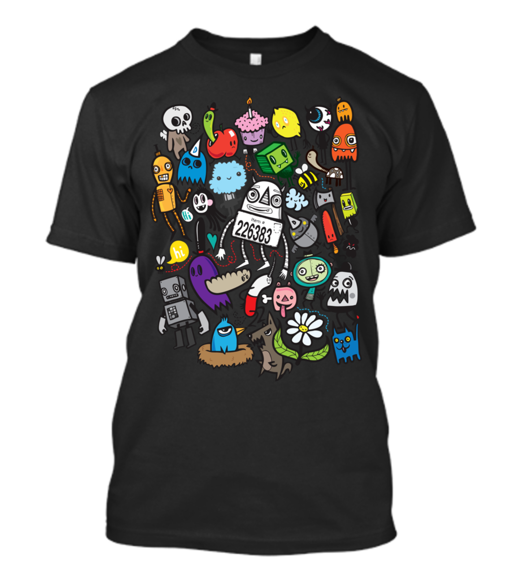 All My Friends Have Color Monsters Comic Characters 226383 T-Shirt