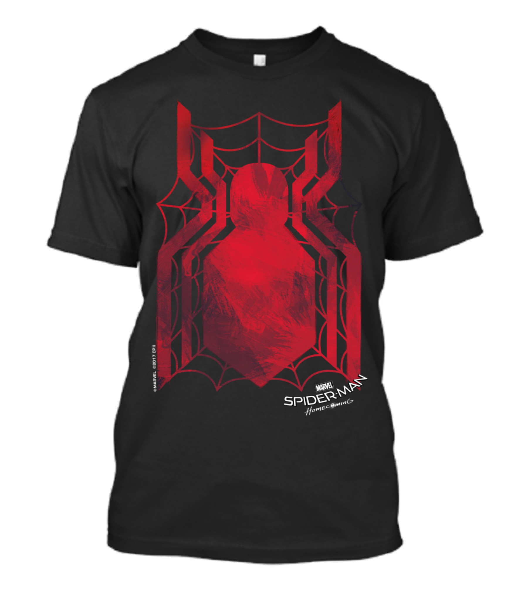 Marvel Spider Man Homecoming Red Web Suit T-Shirt