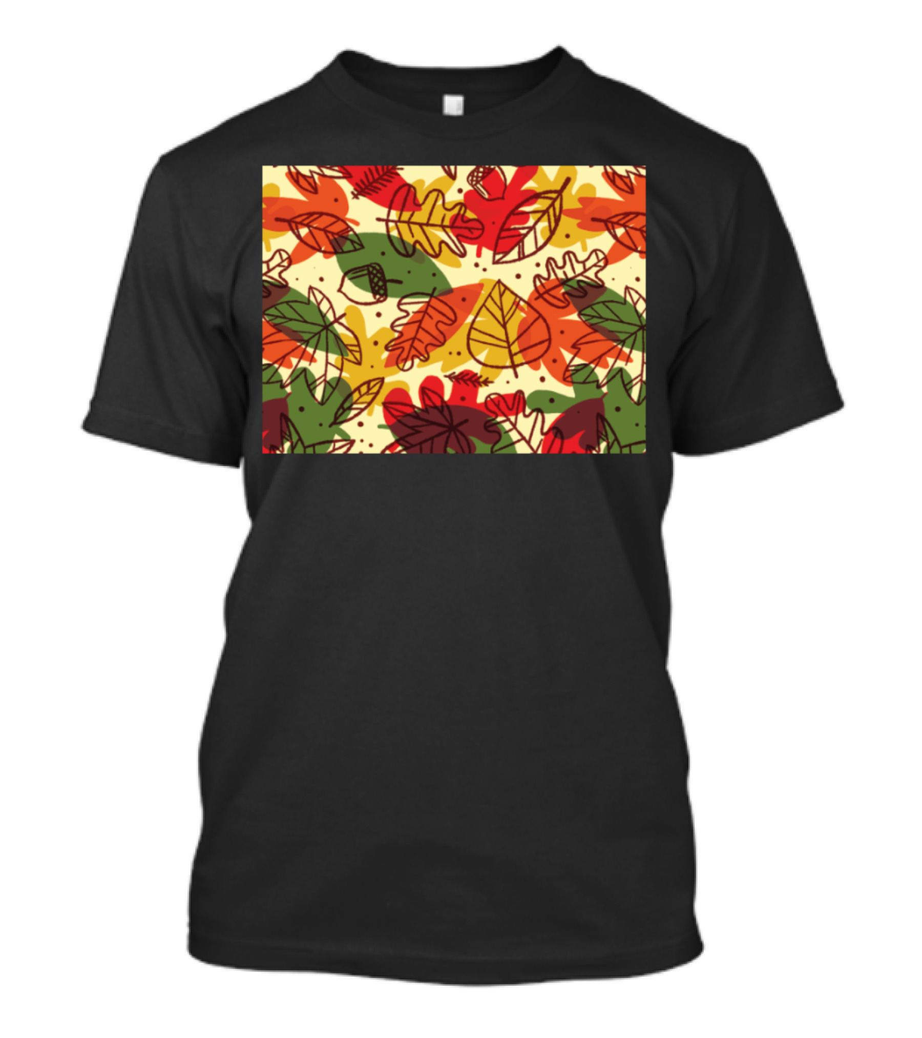 Autumn Leaves Fall Case By Er T-Shirt