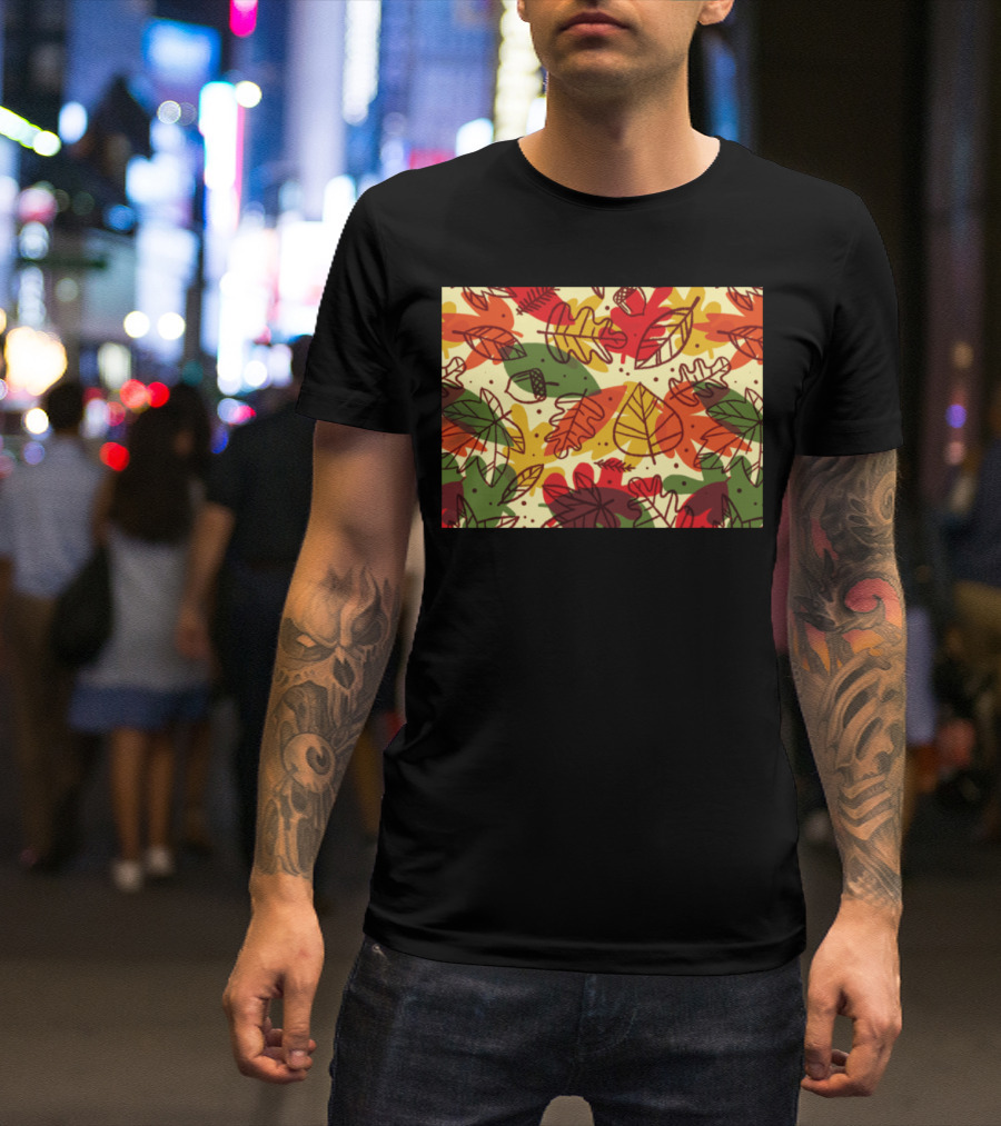 Autumn Leaves Fall Case By Er T-Shirt