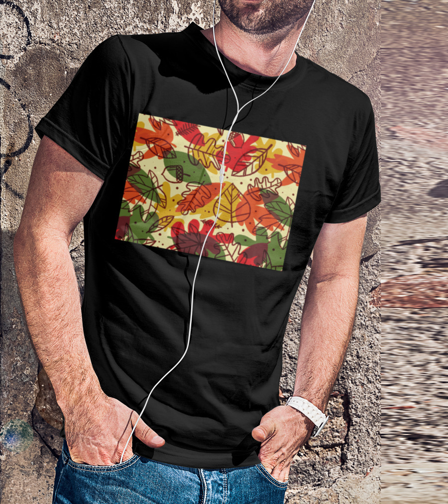 Autumn Leaves Fall Case By Er T-Shirt