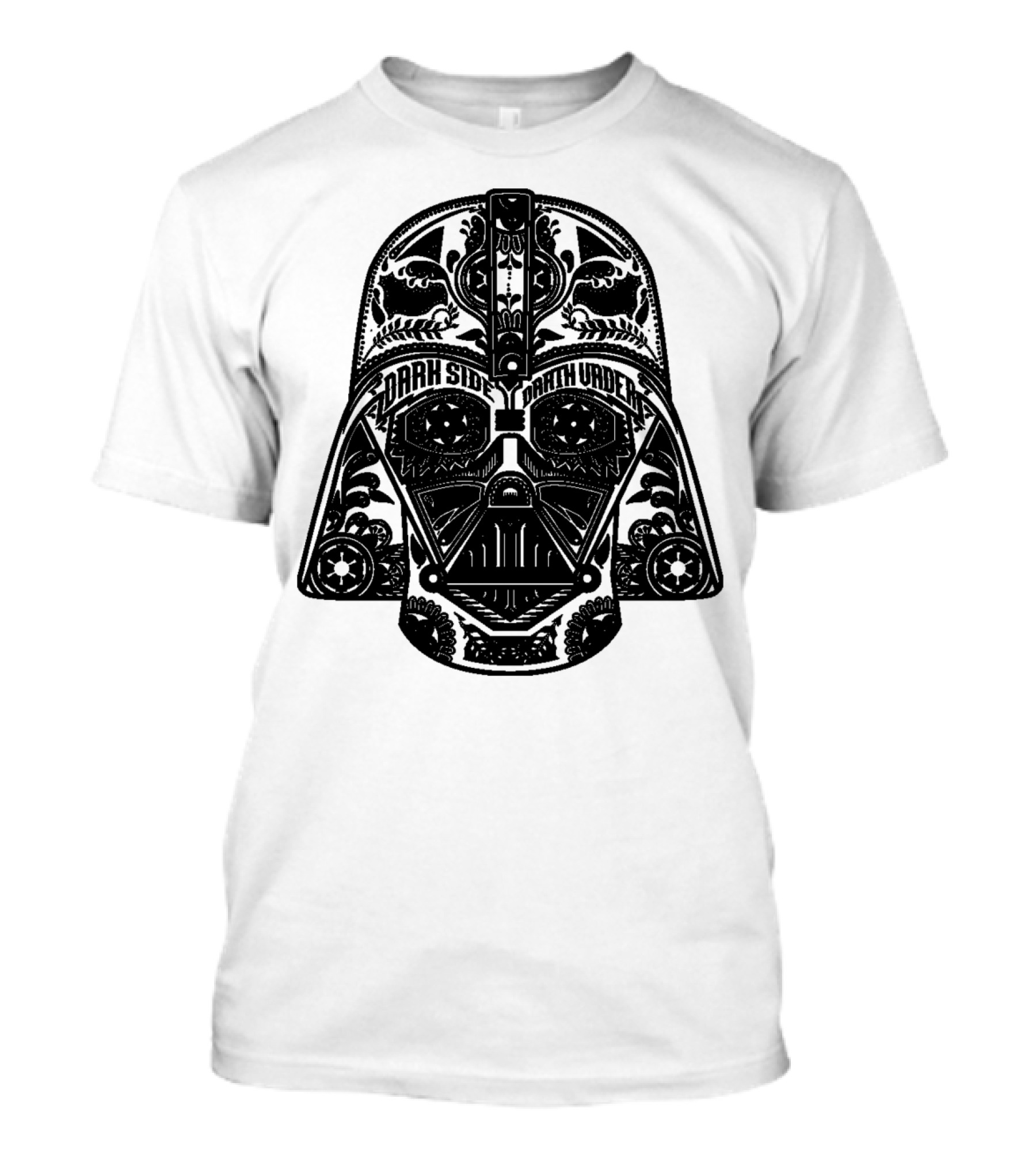 Dark Side Darth Vader Henna Helmet T-Shirt