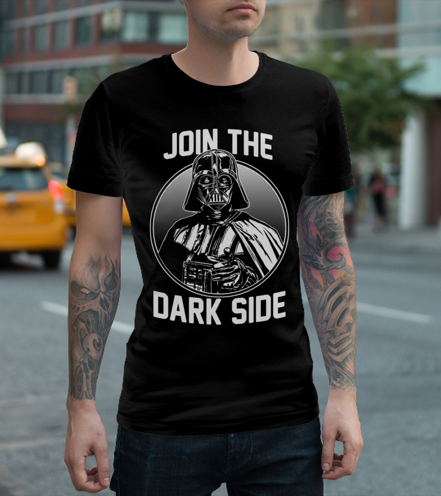 Join The Dark Side Recruitment Darth Vader T-Shirt