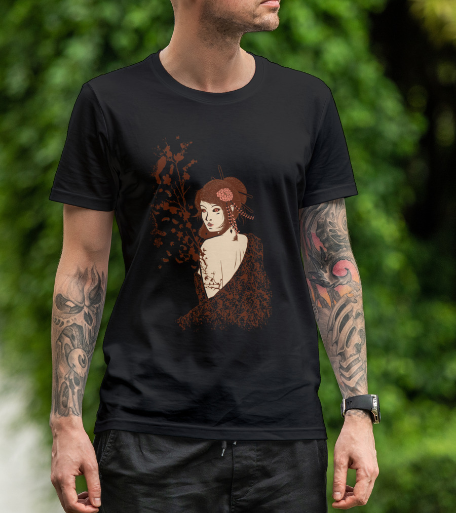 Come To Life: Geisha Blossom T-Shirt