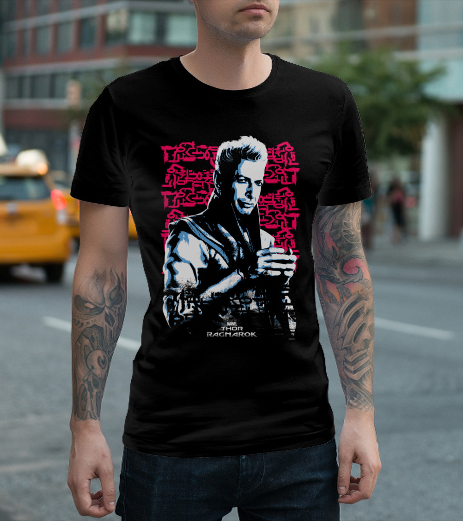 Marvel Thor Ragnarok Grandmaster Stare T-Shirt