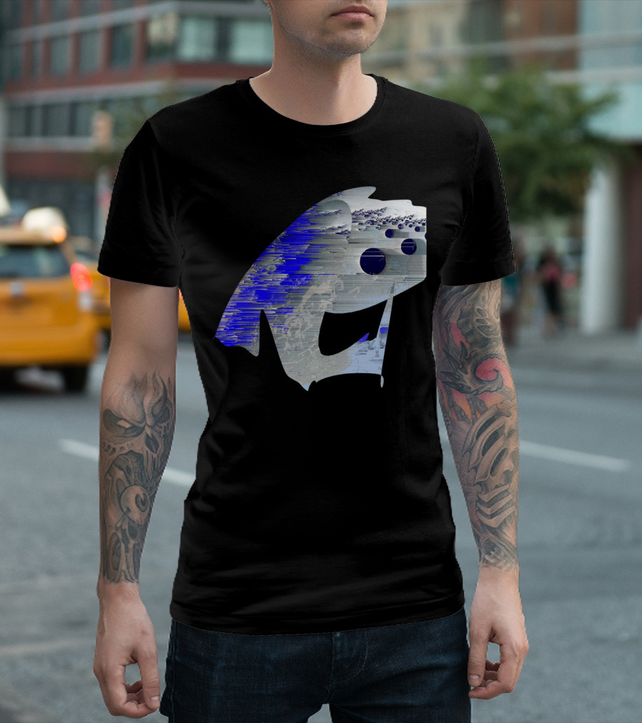 Alternate World Psychedelic Nature Skull Fusion T-Shirt