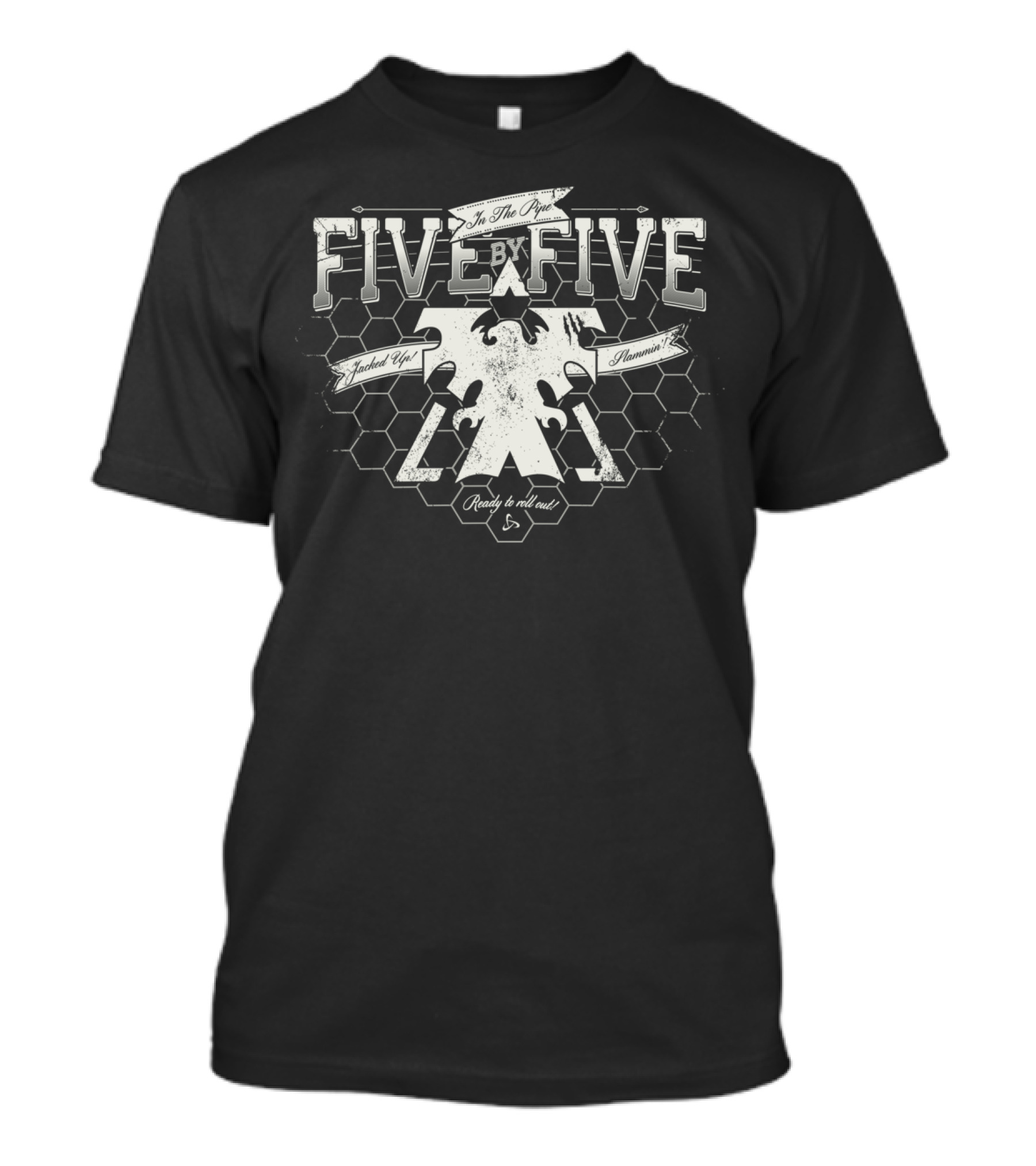 In The Pipe Five By Five Locked Up Flarin' Ready To Roll Out T-Shirt