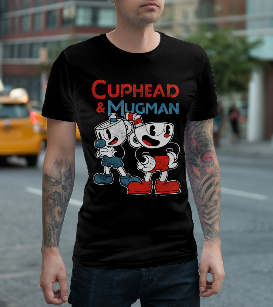 Cuphead and Mugman Best Cups Adventure T-Shirt