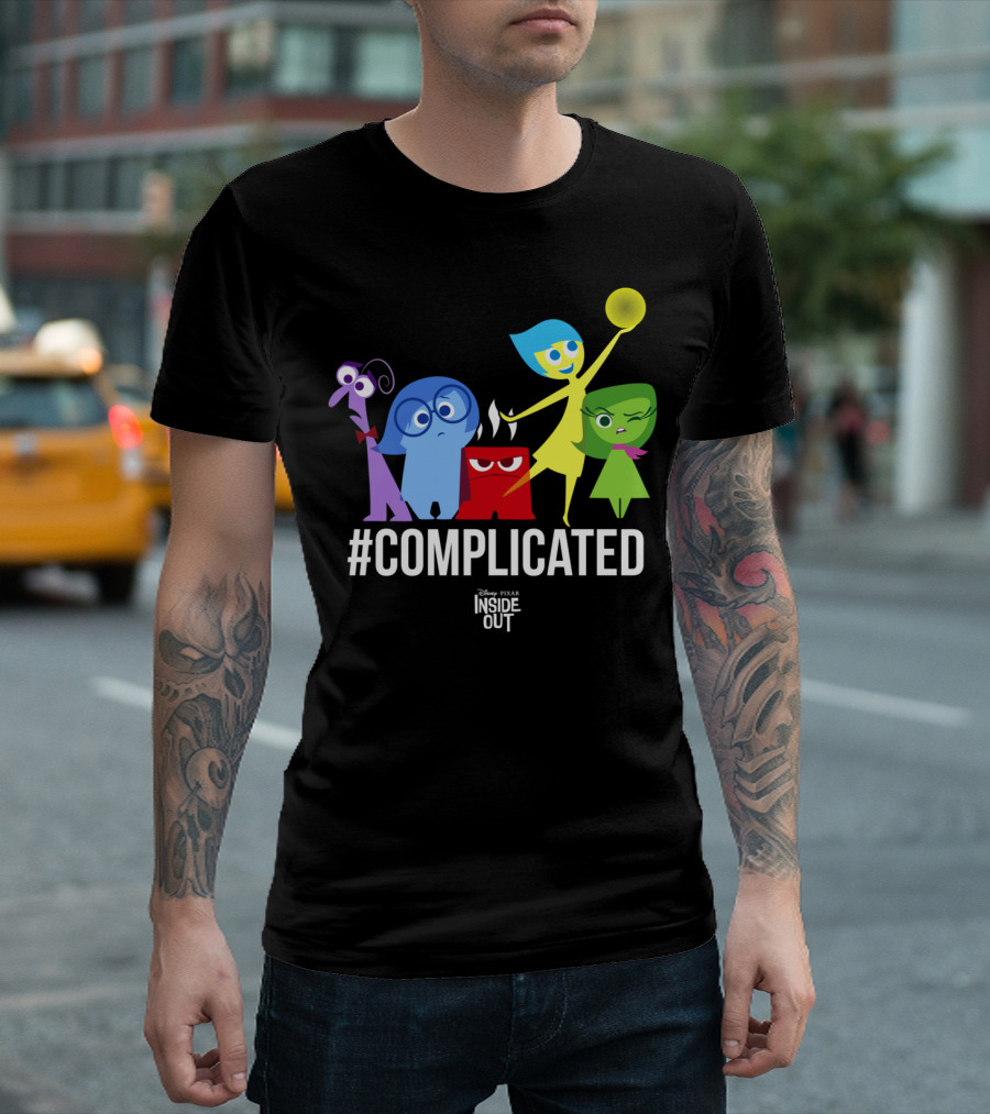 Complicated Disney Pixar Inside Out T-Shirt