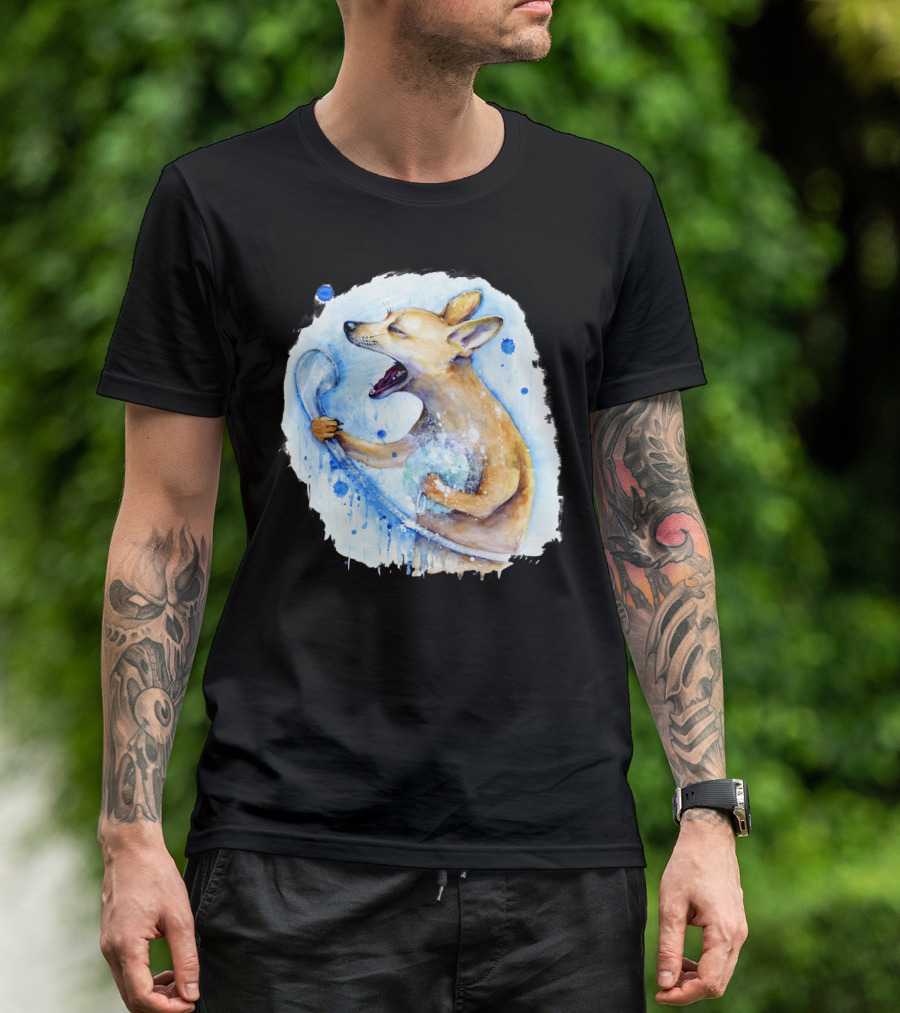 Best Shower Singing Dog Champion T-Shirt