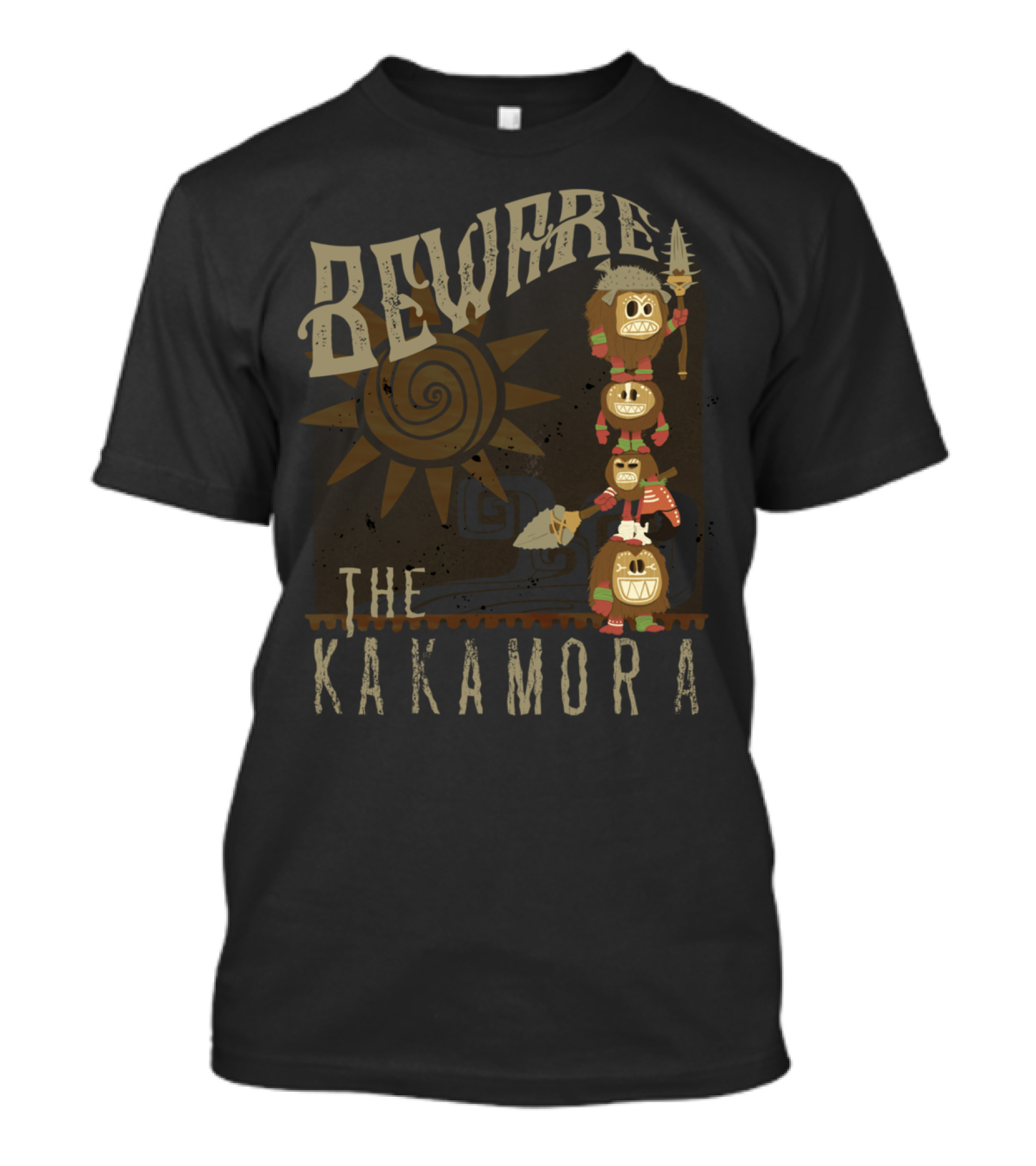 Beware The Kakamora Sun Spiral Adventure T-Shirt