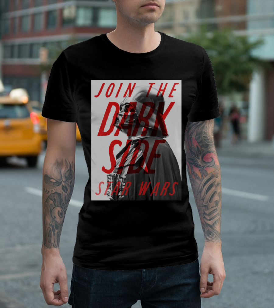 Join The Dark Side Star Wars Darth Vader Recruitment T-Shirt