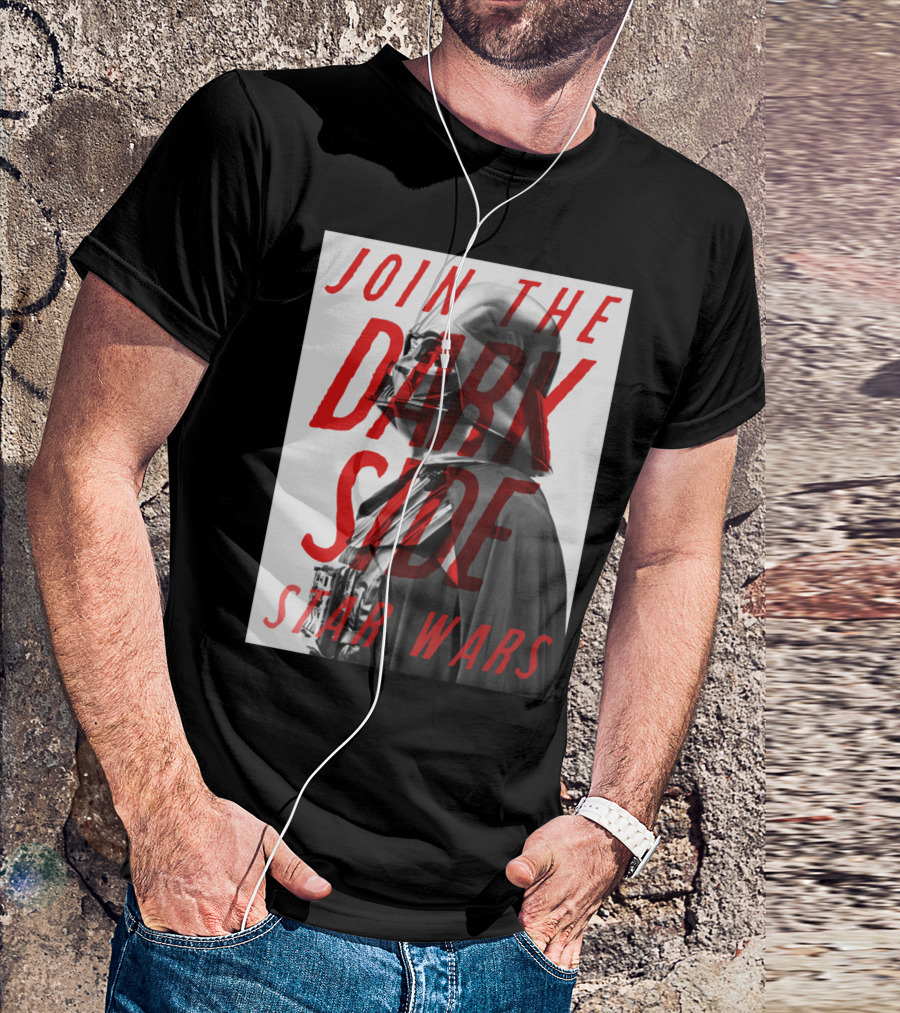 Join The Dark Side Star Wars Darth Vader Recruitment T-Shirt