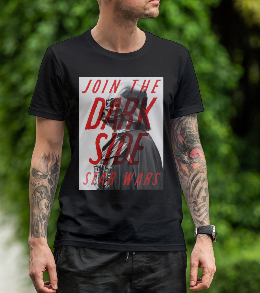 Join The Dark Side Star Wars Darth Vader Recruitment T-Shirt