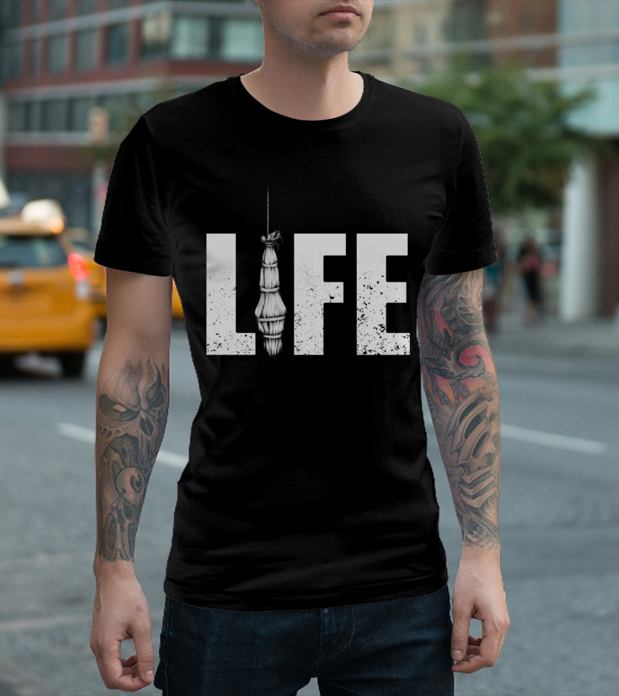 Hung Up On Life Noose T-Shirt