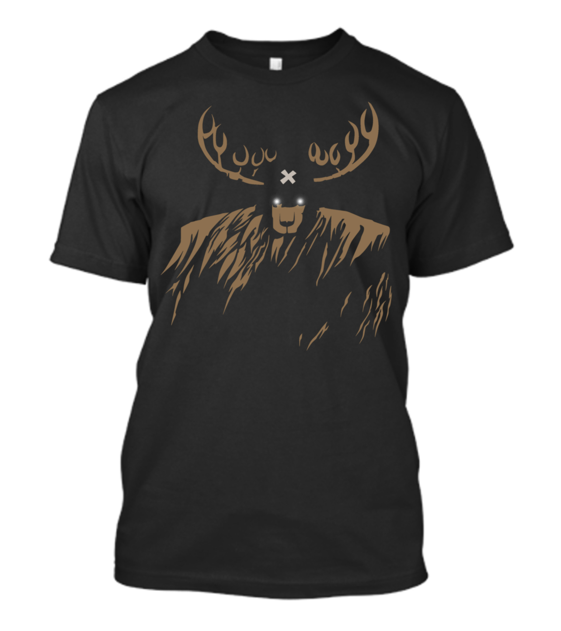 Big Pet Of Mine Mysterious Antlered Creature With Glowing Eyes T-Shirt