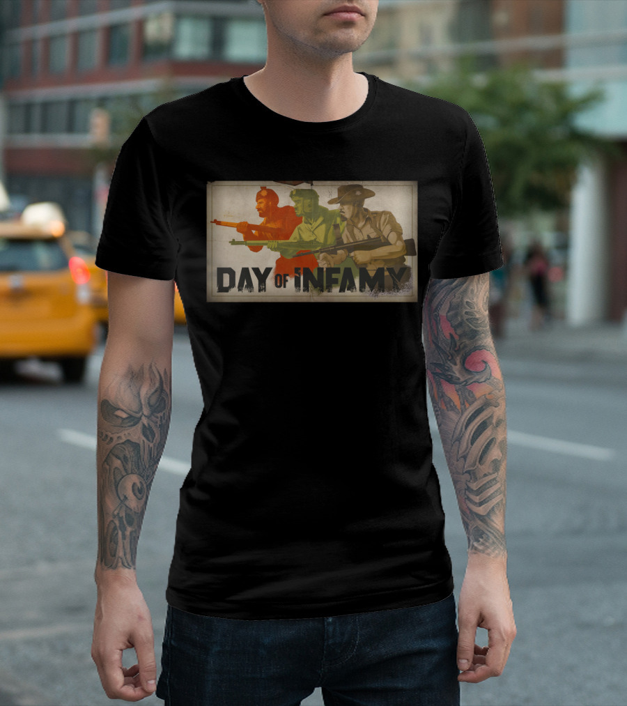 Day Of Infamy Soldiers T-Shirt