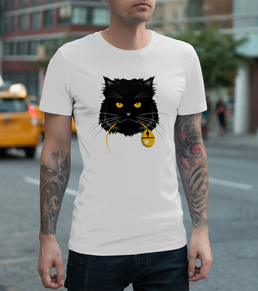 Cat And Mouse Nostalgic Computer Reference T-Shirt