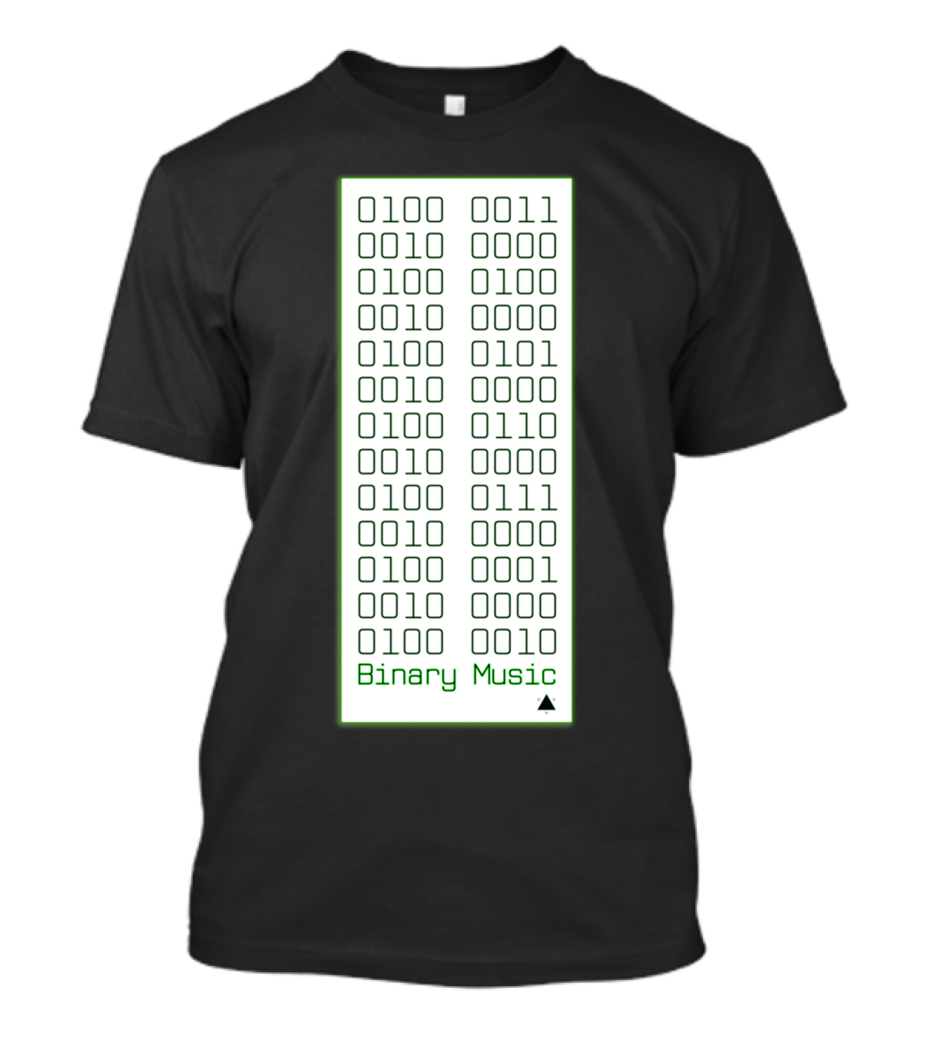 Binary Music 0101 0110 0100 0010 0111 0101 T-Shirt