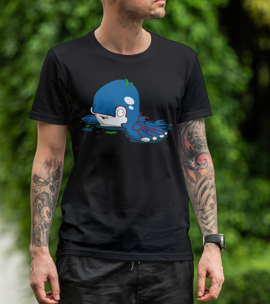 Ancient Whale God Kyogre Chibi T-Shirt