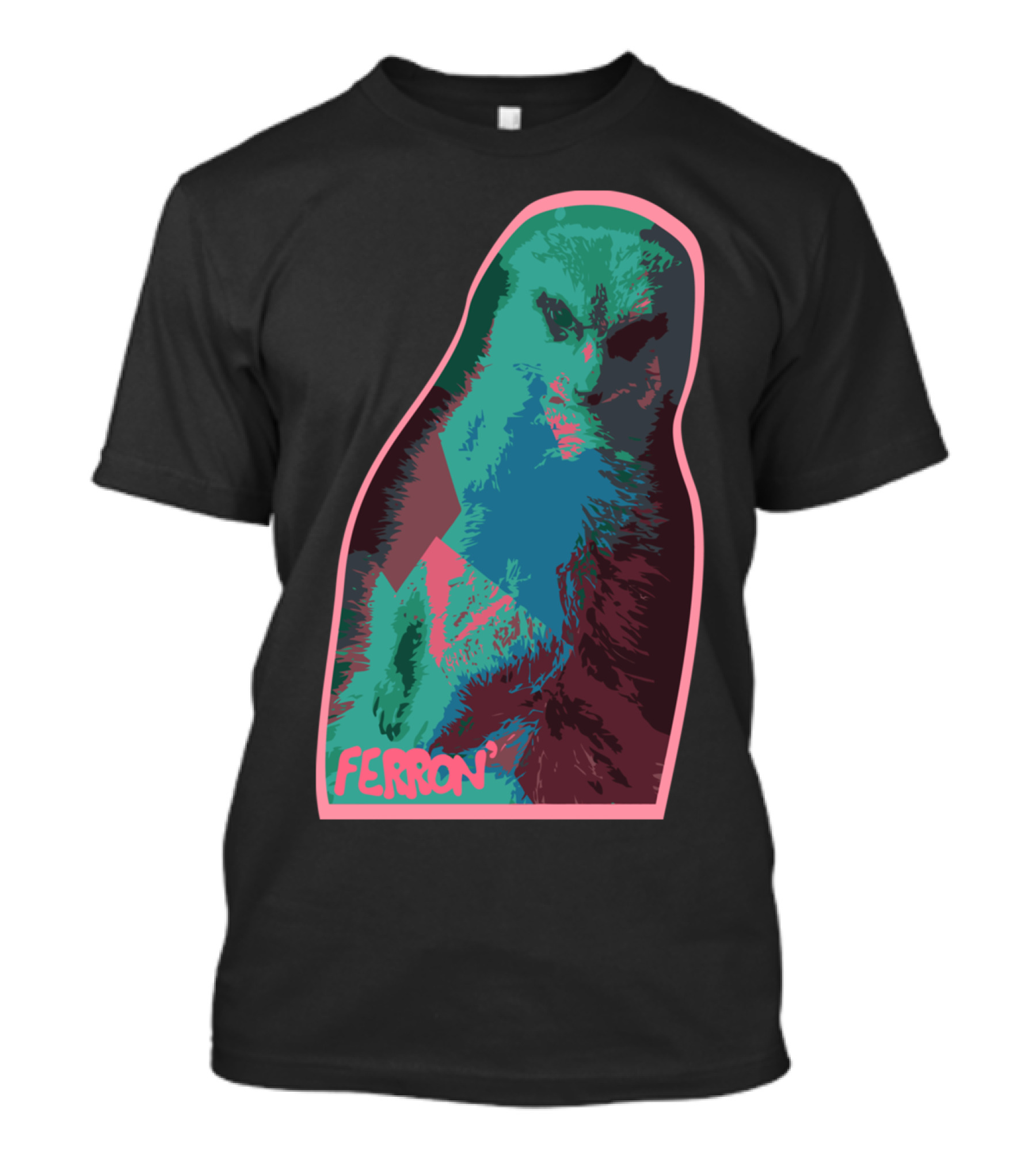FERRION Meerkat Colorful T-Shirt