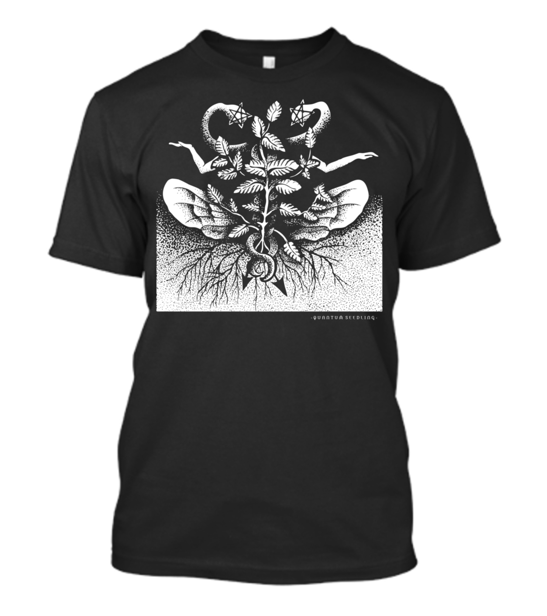 Quantum Seedling Melissa Officinalis Lemon Balm Alchemy Symbolism T-Shirt