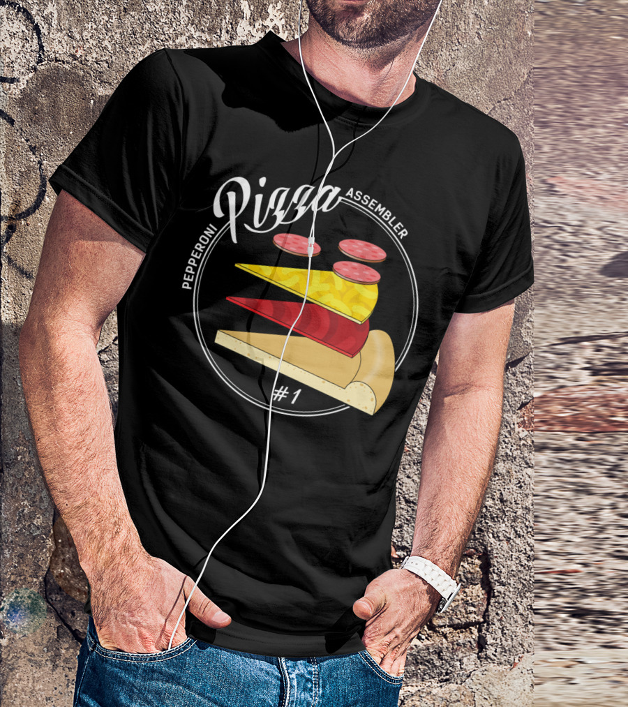 Pepperoni Pizza Assembler #1 T-Shirt