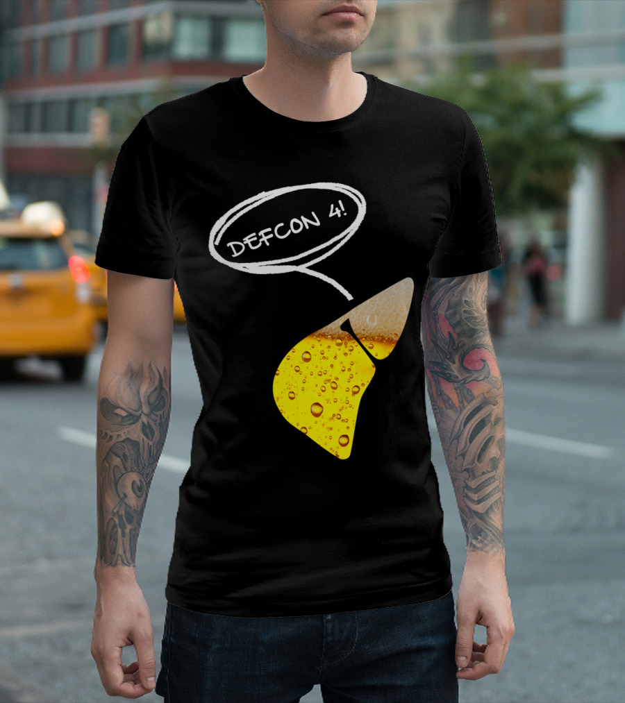 Defcon 4 And The Liver Says T-Shirt