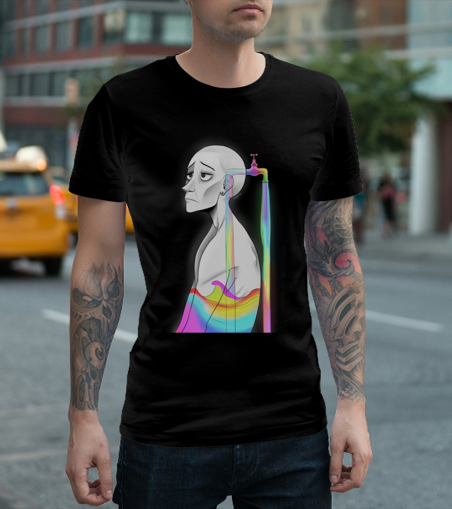 Drained Rainbow Sadness T-Shirt