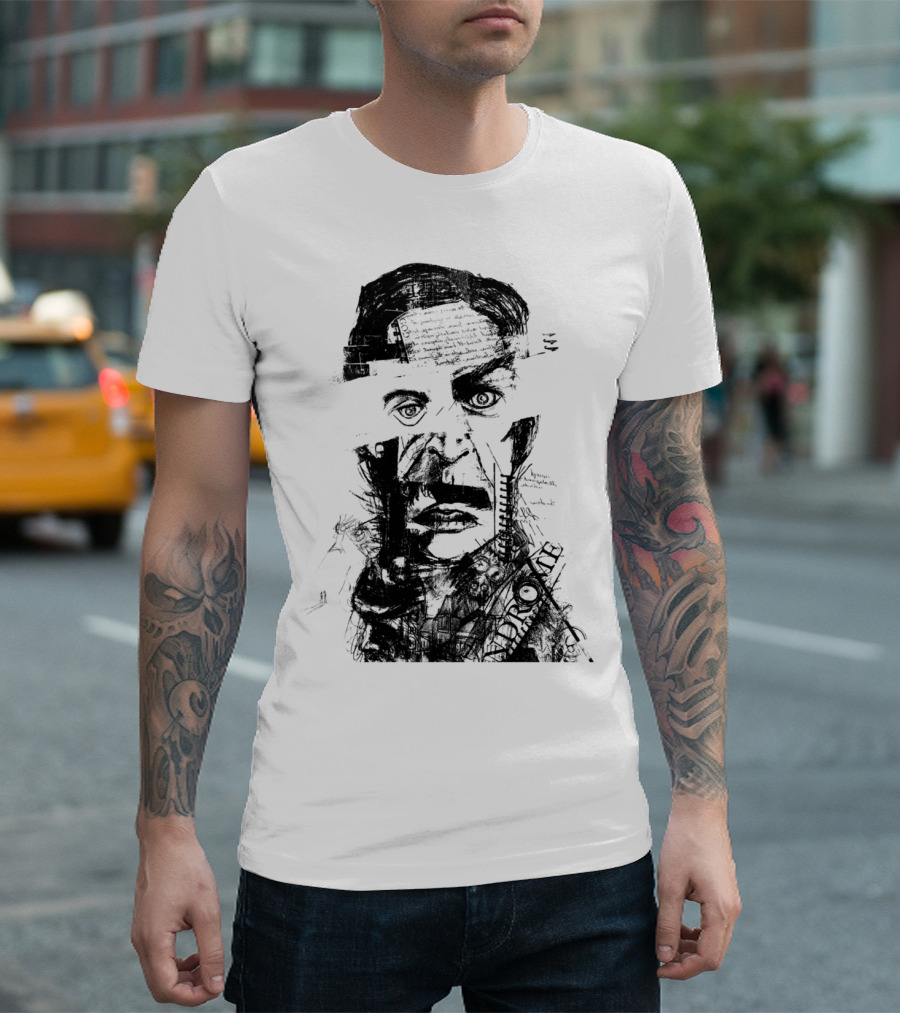 Dead Man Orange Bowie Monochrome T-Shirt