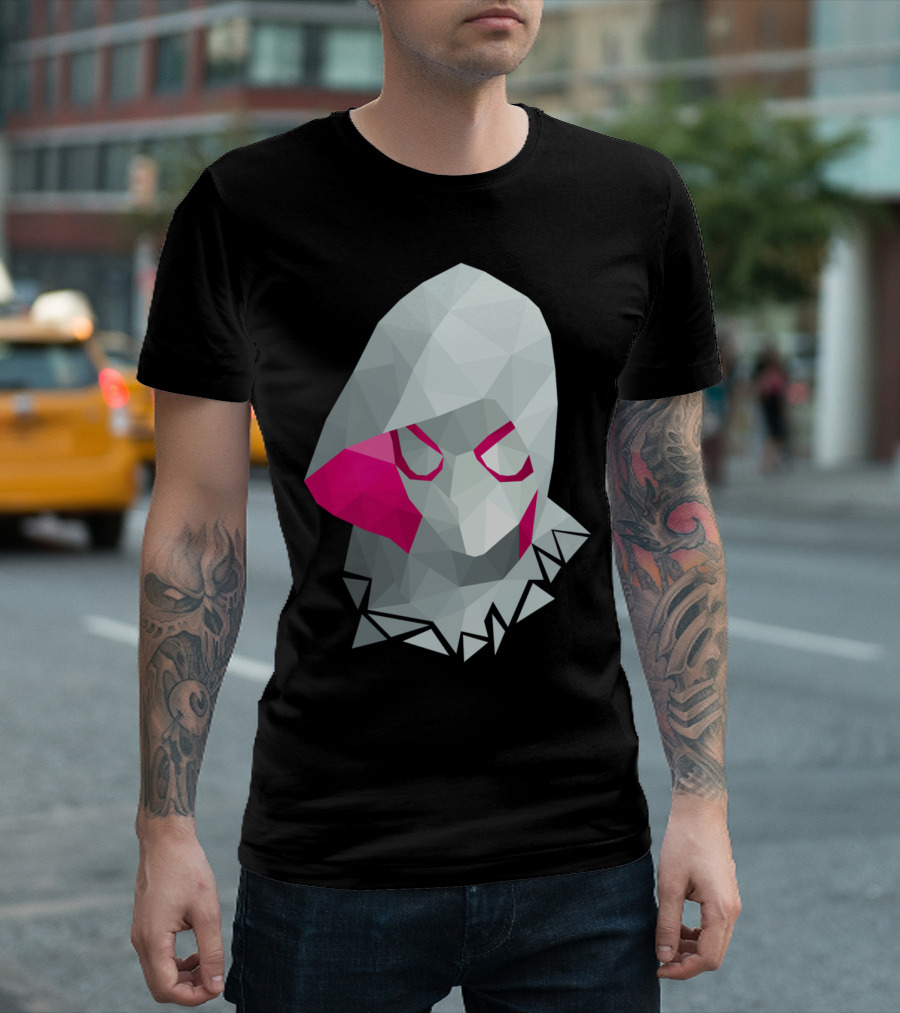 Polygon Spider Gwen Low Poly Art Racerb T-Shirt