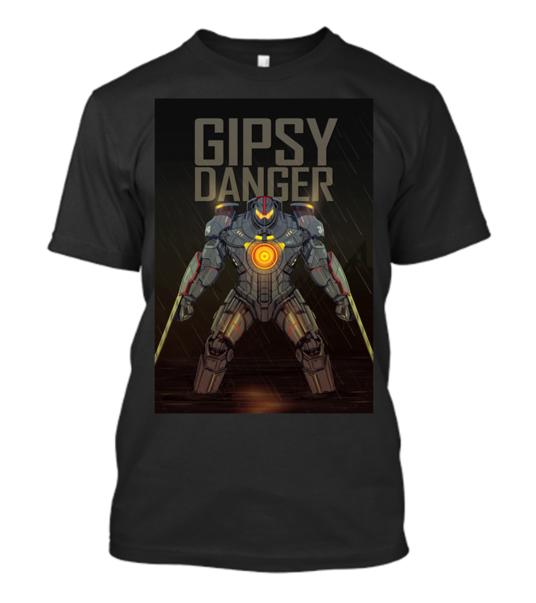 Gipsy Danger Pacific Rim Jaeger T-Shirt