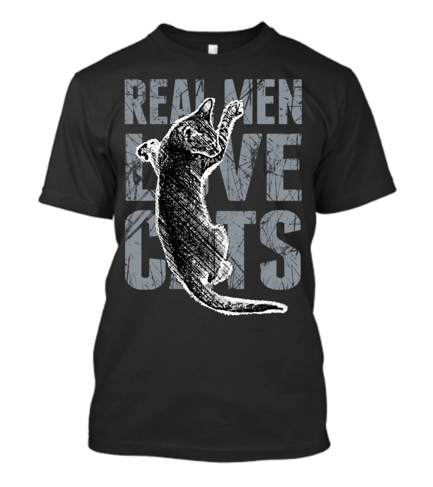 REAL MEN LOVE CATS T-Shirt