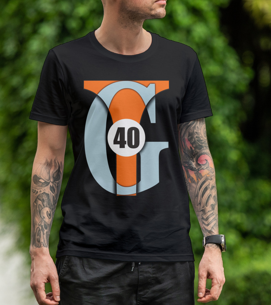 Gulf Racing G40 Classic Racing No T-Shirt
