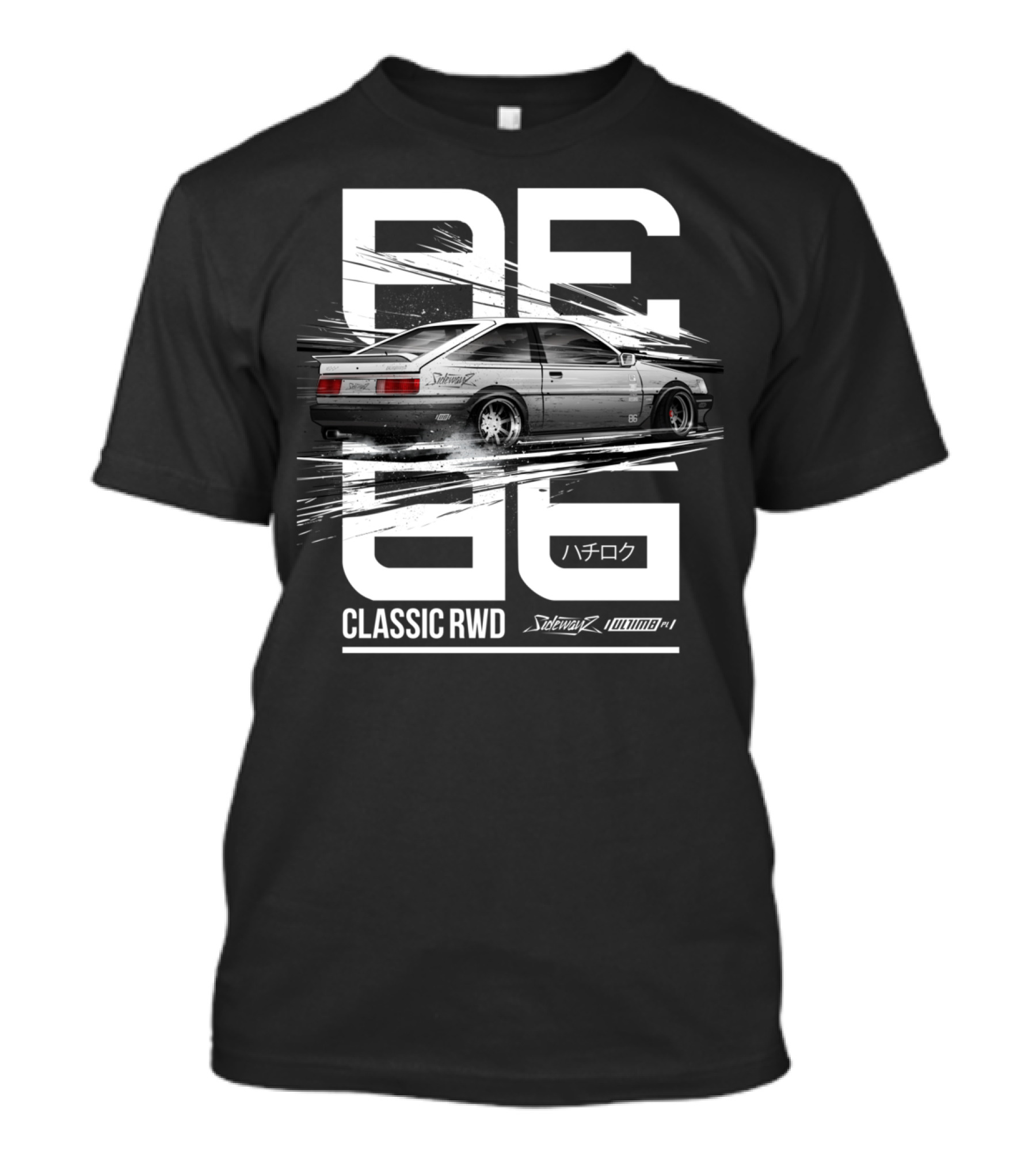 CLASSIC RWD AE86 SIDEWAYS DRIFT VOLUME 1 ハチロク T-Shirt