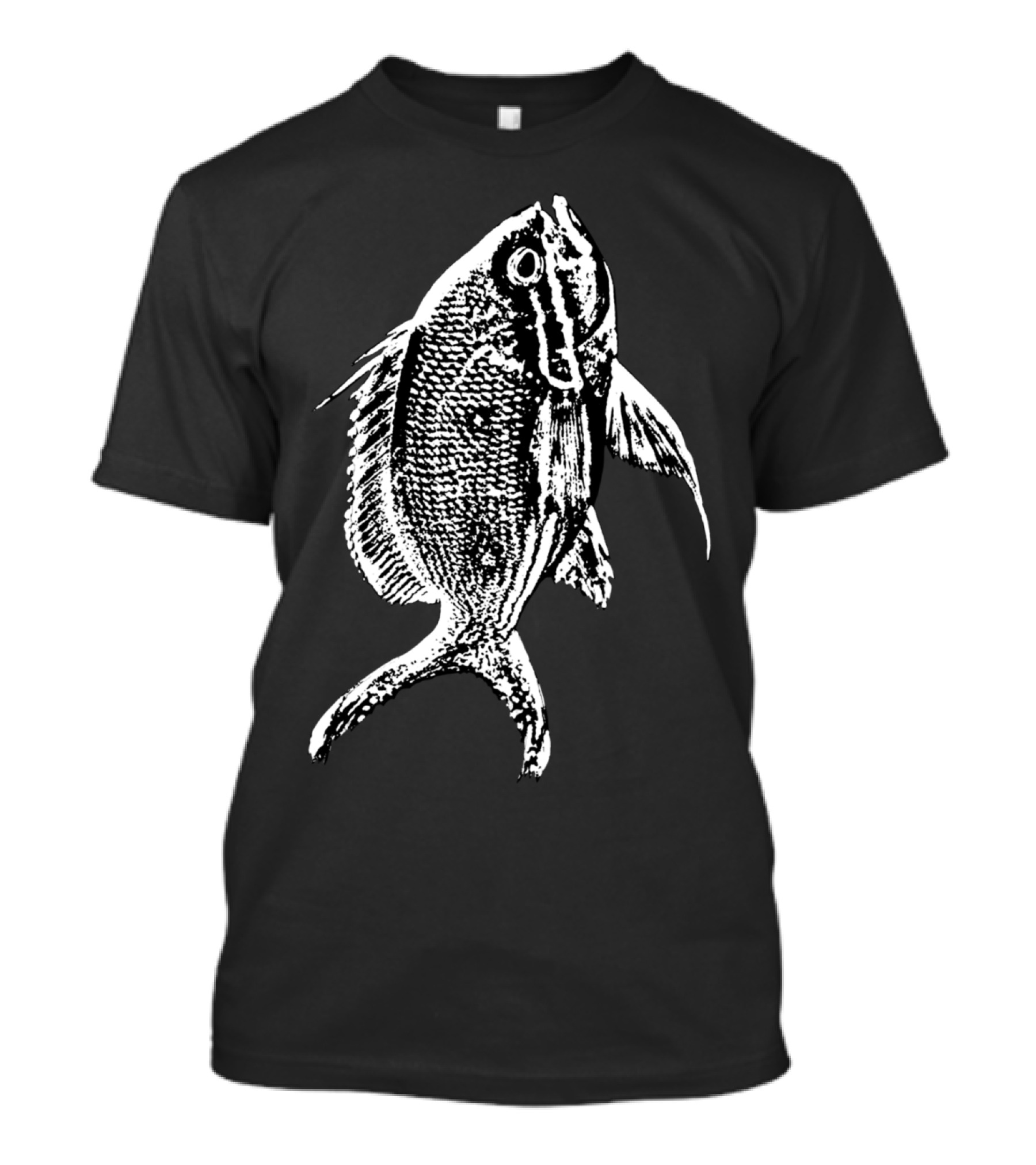 Black And White Fish T-Shirt