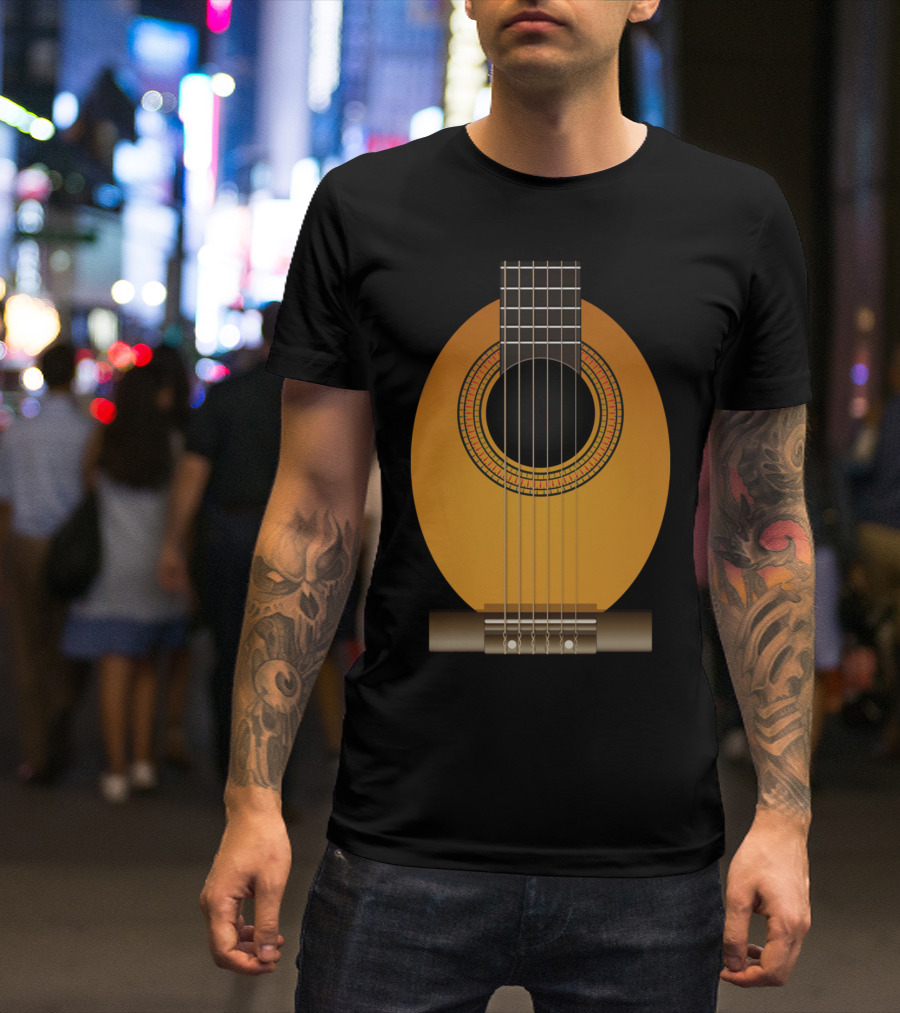 Classical Guitar String T-Shirt