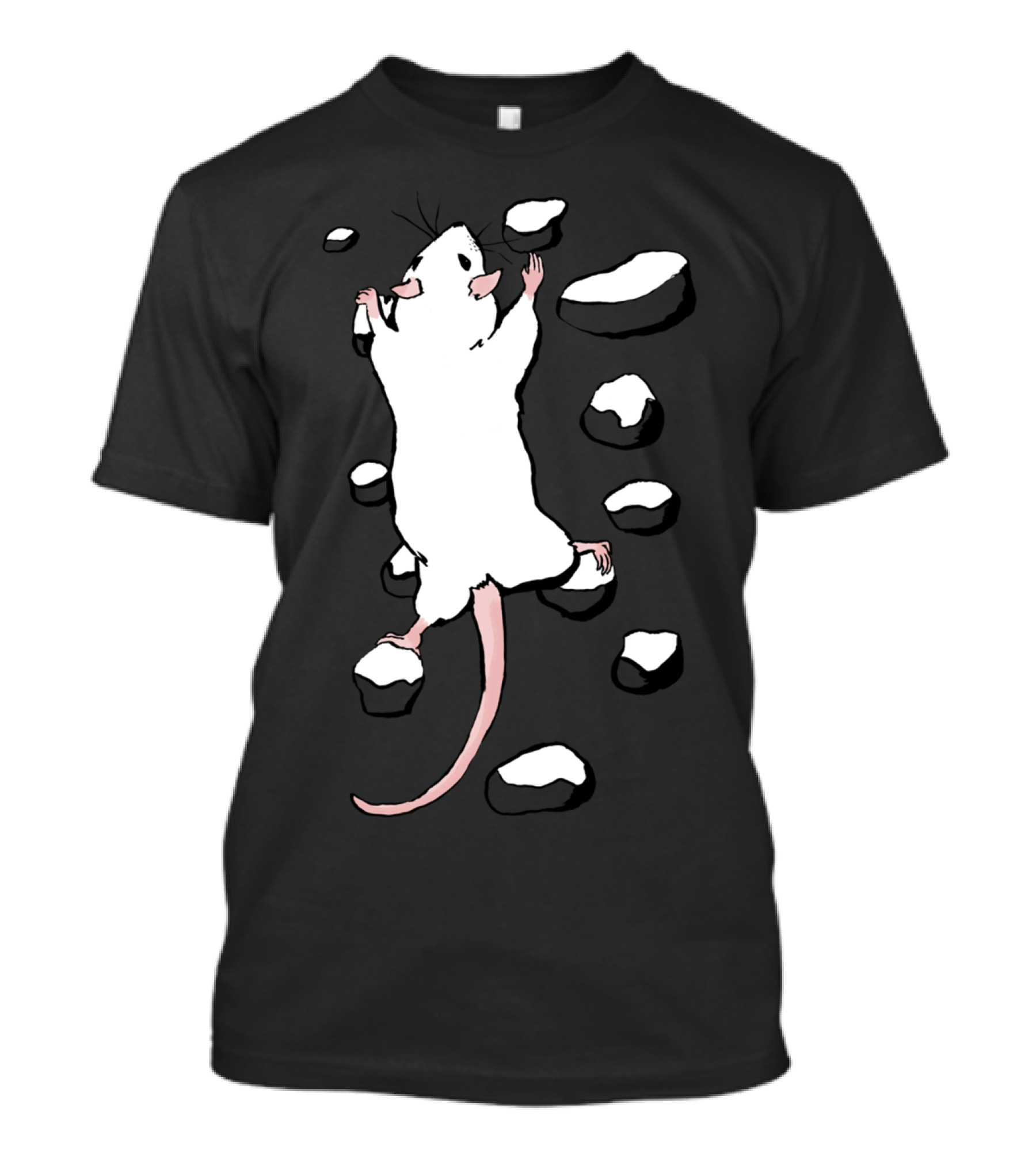 Climber Rat Bouldering Adventure T-Shirt