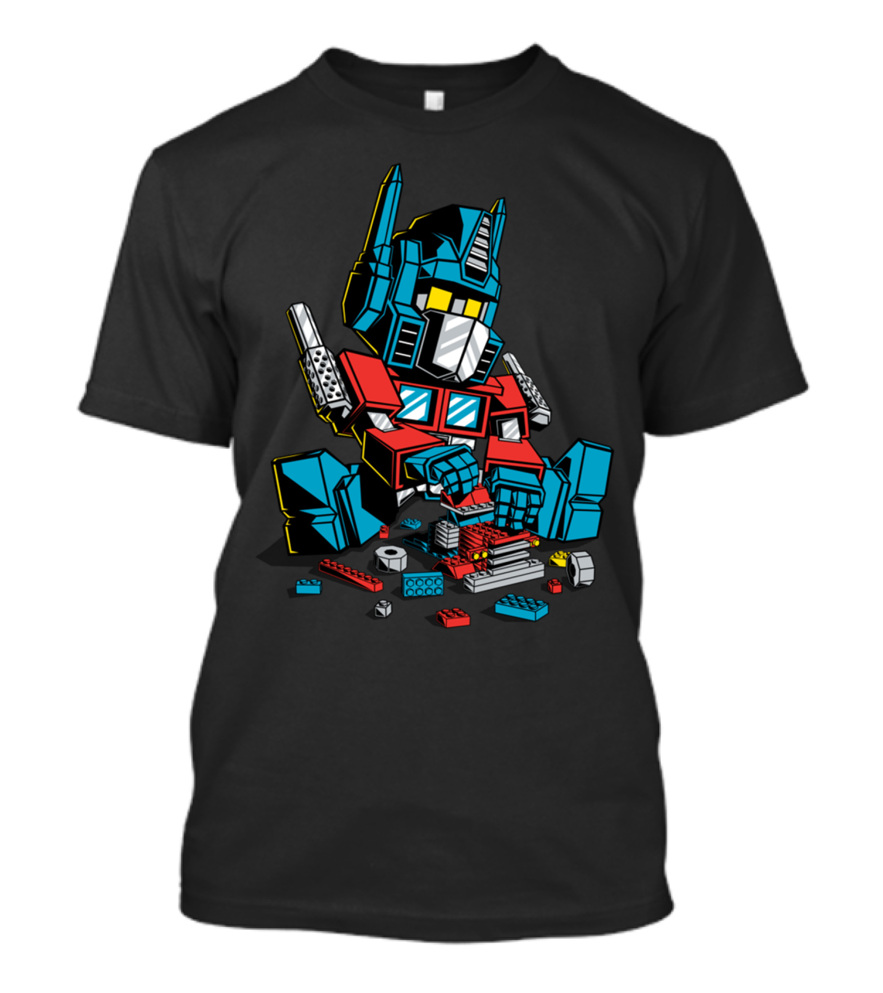 Autoblocks Robot Building Bricks Fusion T-Shirt
