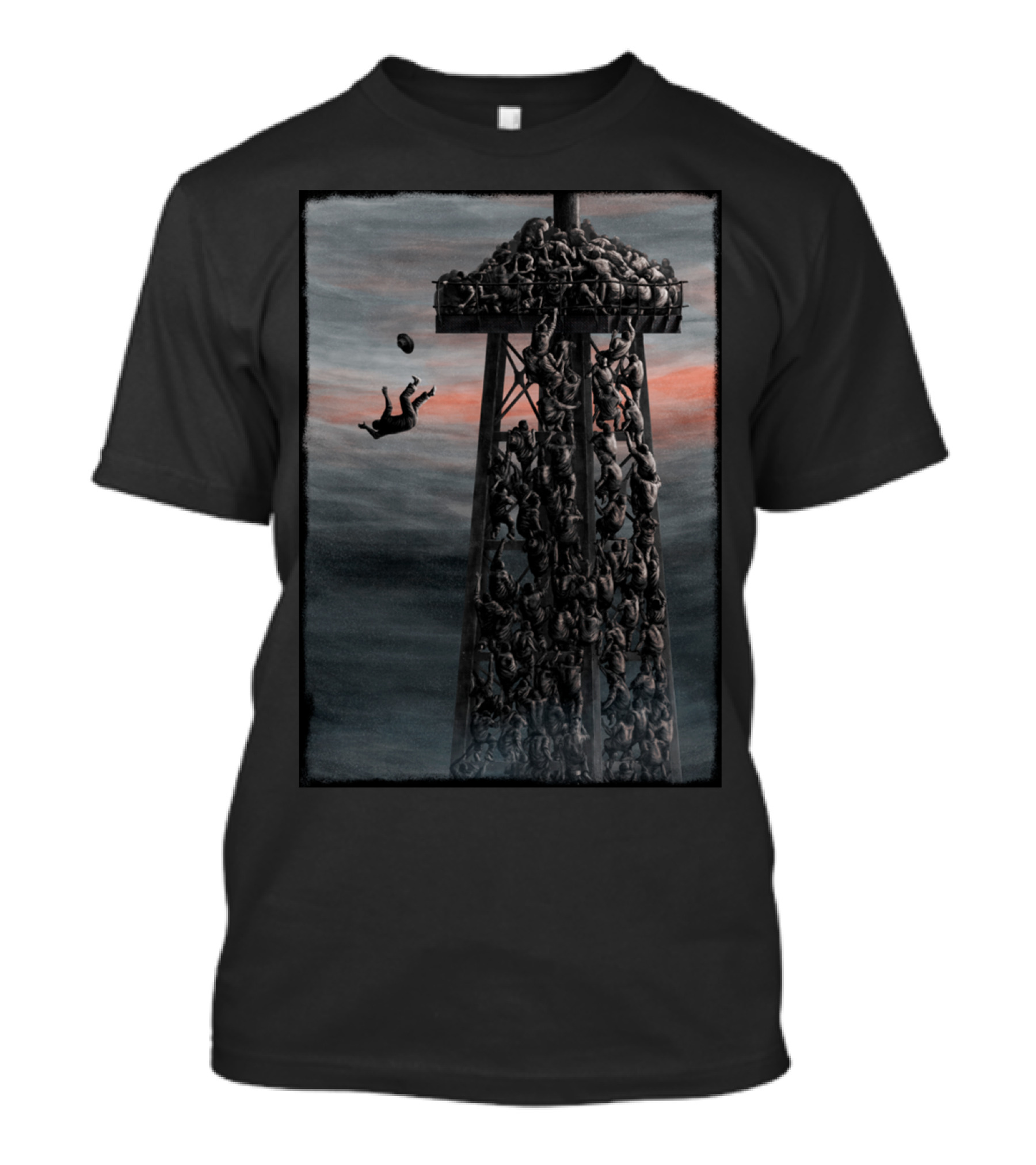 Beyond The Mine Human Tower Tumbling T-Shirt